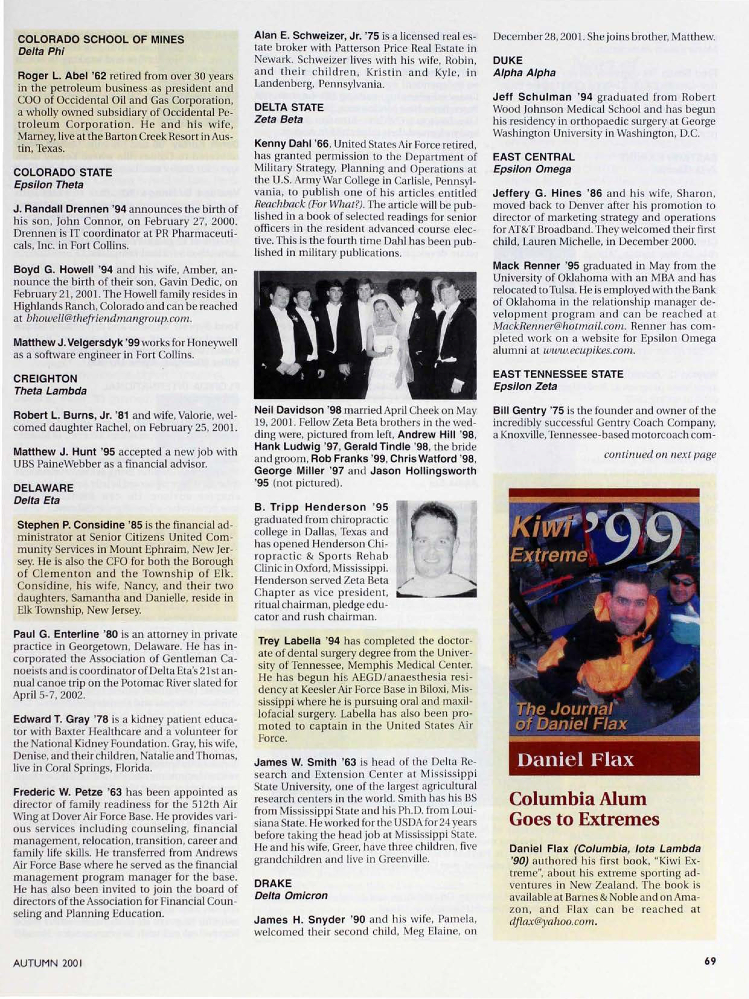 Columbia Alum Goes to Extremes